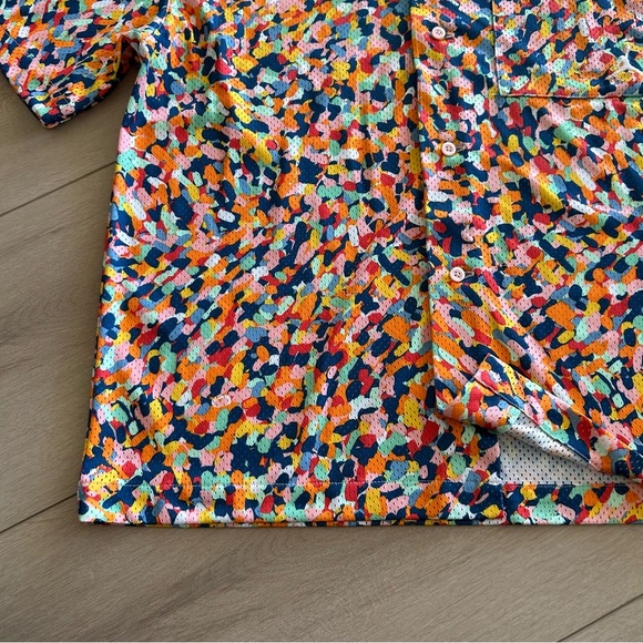 Jordan Nike Essentials Mens Poolside Top Resort Graphic All Over Print Medium - Picture 2 of 6